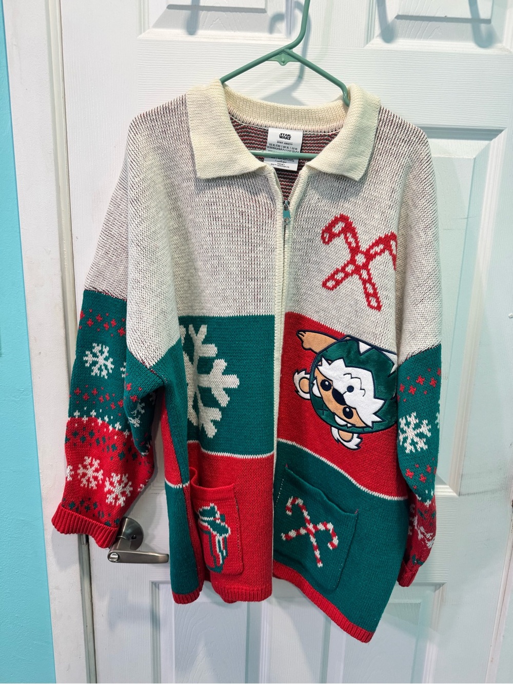Disney Star Wars Ewok holiday sweater